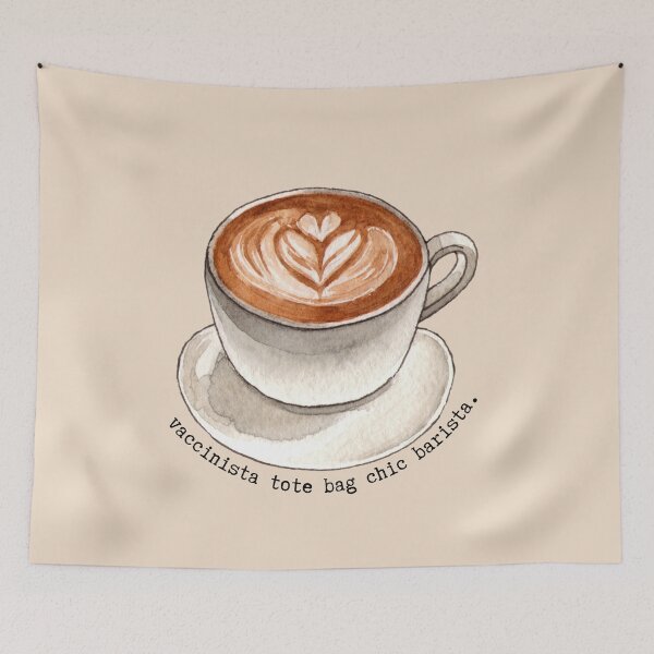 Item preview, Tote Bag Chic Barista Part 2 designed and sold by perrrsephone.