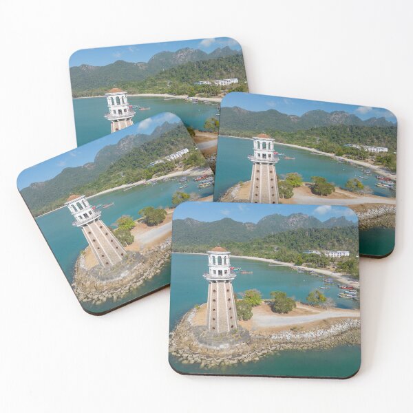 Item preview, Perdana Quay Lighthouse Langkawi island Kedah malaysia aerial view designed and sold by Kevin Miller Photography.