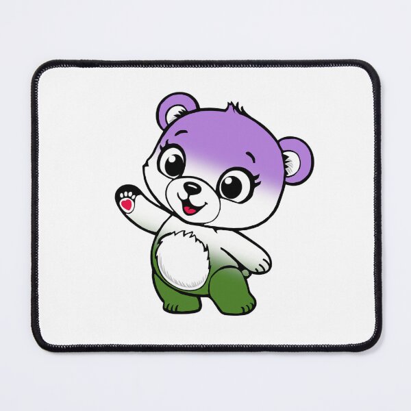 Item preview, Kawaii Genderqueer Bear – Cute Genderqueer Pride Design designed and sold by Travelslightly.