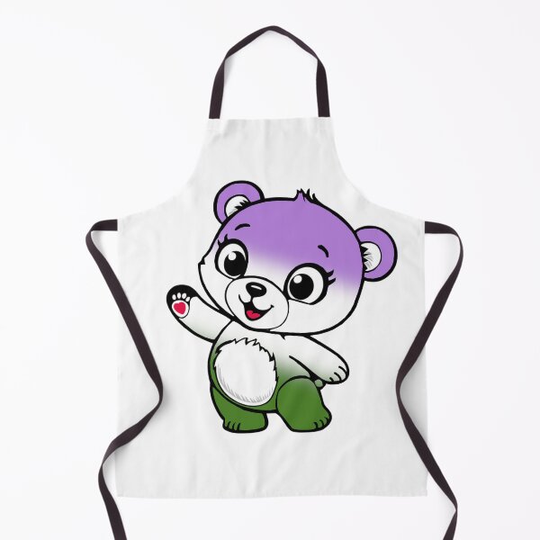 Item preview, Kawaii Genderqueer Bear – Cute Genderqueer Pride Design designed and sold by Travelslightly.
