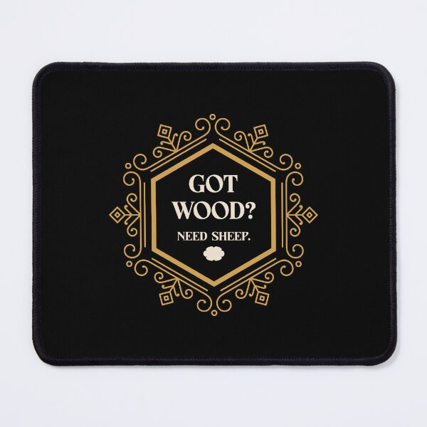 Item preview, Got Wood Need Sheep Funny Settlers Boardgames designed and sold by pixeptional.