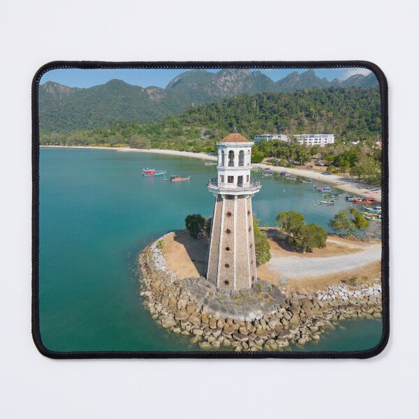 Item preview, Perdana Quay Lighthouse Langkawi island Kedah malaysia aerial view designed and sold by Kevin Miller Photography.