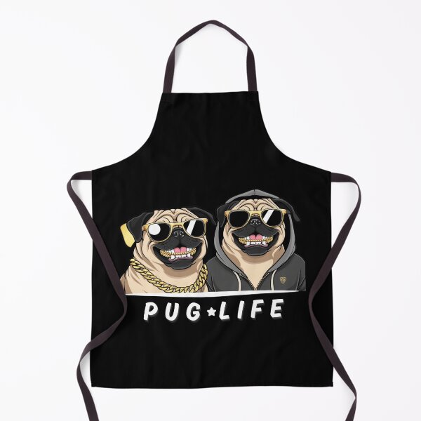 Item preview, PUG LIFE - Thug Pugs designed and sold by LOLThreads.