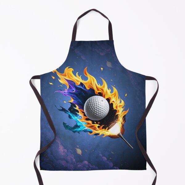 Item preview, Flaming Intensity: The golf ball in action designed and sold by nicky2342.