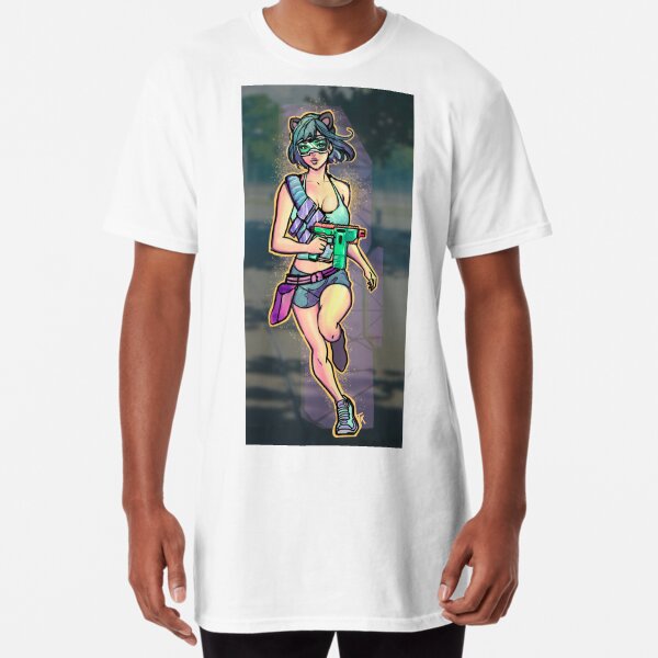 Item preview, HVZ cat girl running. designed and sold by OutSideToy.