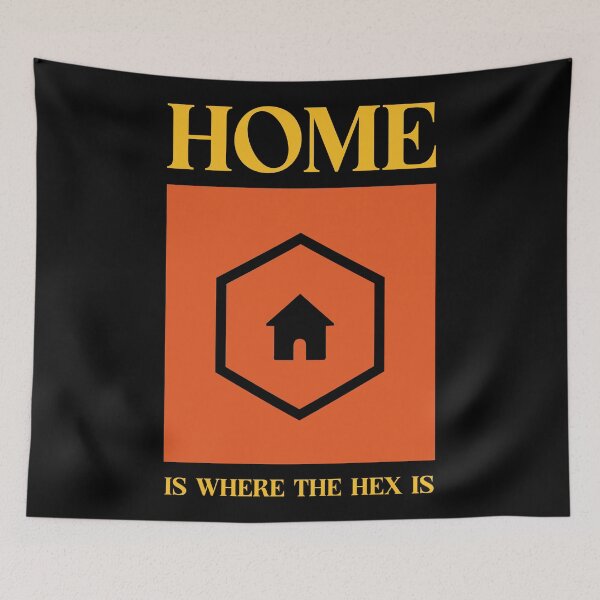 Item preview, Home is Where the Hex Is Settlers Boardgames designed and sold by pixeptional.