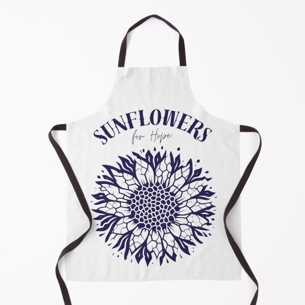 Item preview, Sunflowers for Hope Cracked Blue Petals of Drought designed and sold by SplashTastic.