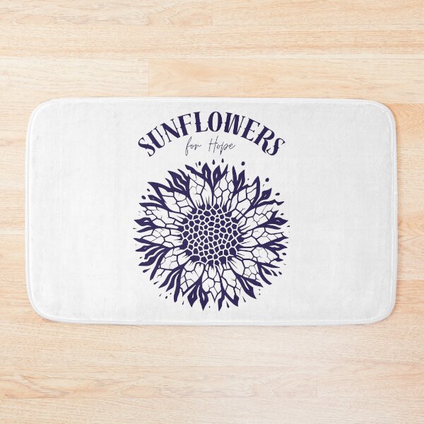 Item preview, Sunflowers for Hope Cracked Blue Petals of Drought designed and sold by SplashTastic.