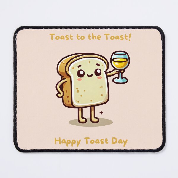 Item preview, Toast to the Toast - Happy Toast Day! designed and sold by XYZish.