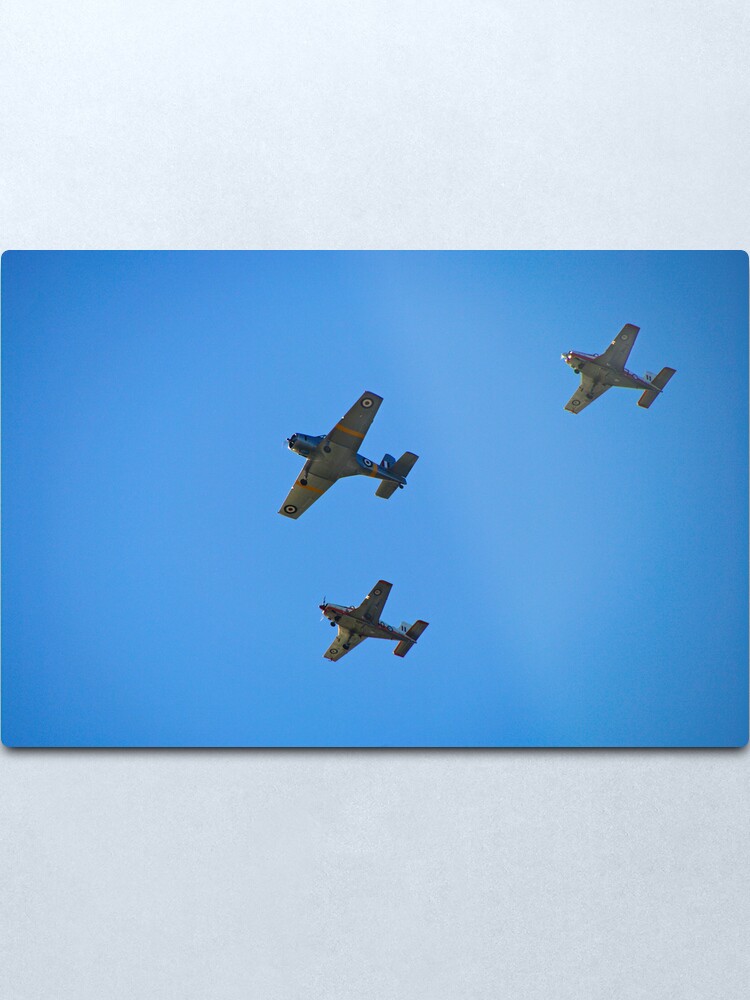 Alternate view of In Formation Metal Print
