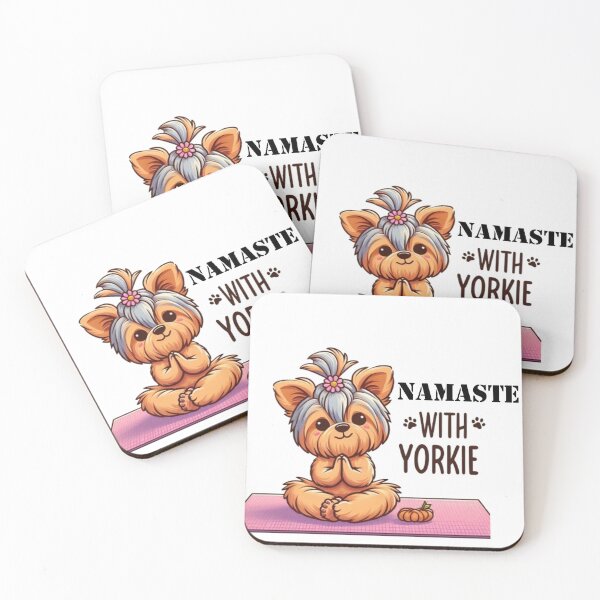 Item preview, Yoga Yorkie Bliss - Namaste Moments designed and sold by PARNAZ2021.