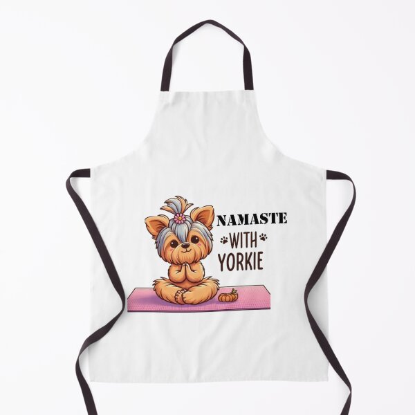 Item preview, Yoga Yorkie Bliss - Namaste Moments designed and sold by PARNAZ2021.