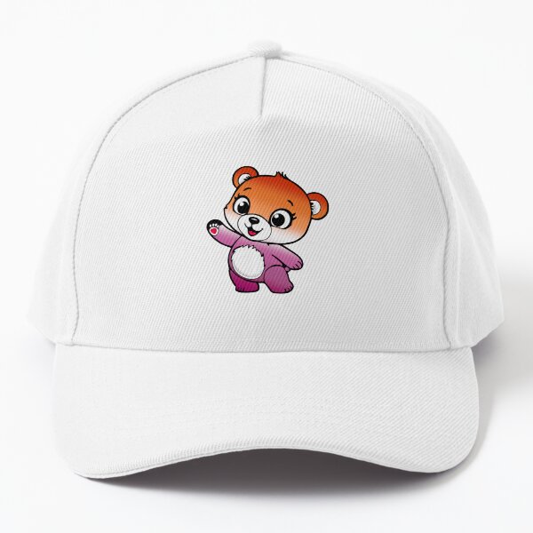 Aperçu de l'œuvre Ours lesbien kawaii – Motif de fierté lesbienne mignon créée et vendue par Travelslightly.