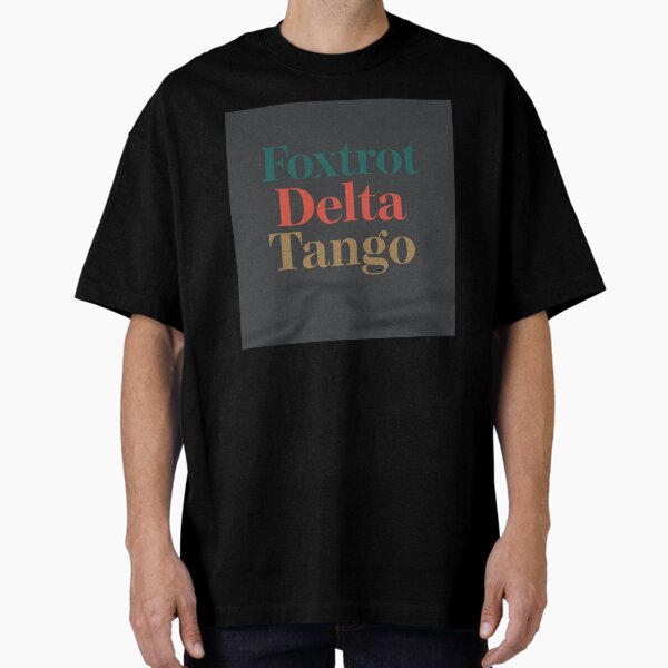 Item preview, Foxtrot Delta Tango- Stylish Poster designed and sold by ArtDesignQ.