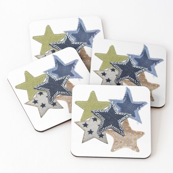 Item preview, Patchwork Stars  designed and sold by TheBusyBeez.