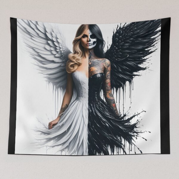 Item preview,  Duality-purity and decay designed and sold by GothicRubette.