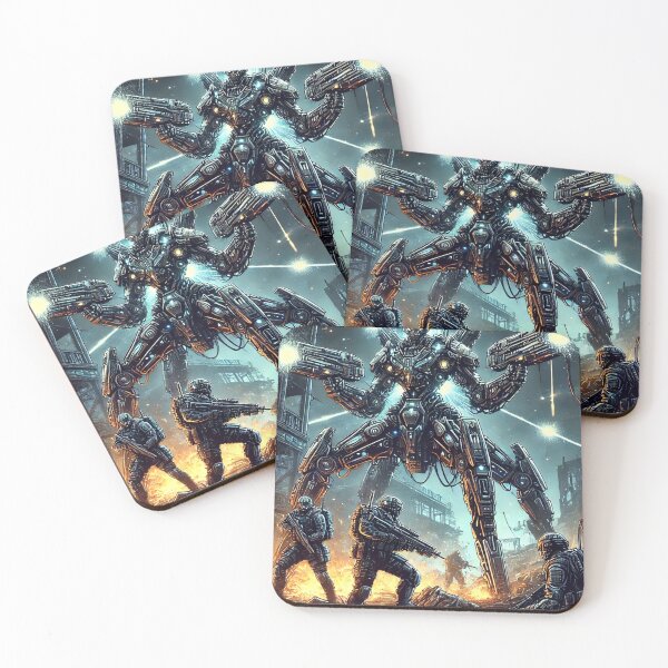 Item preview, Rise of the Mech Titan designed and sold by MonoVibe.