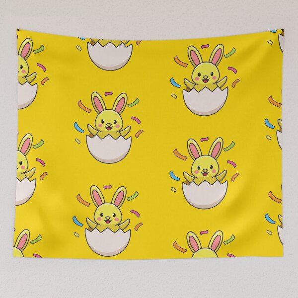 Item preview, Easter Aesthetic – Cute Bunny, Eggs, Christian Cross & Spring Designs designed and sold by CrossCrafted.