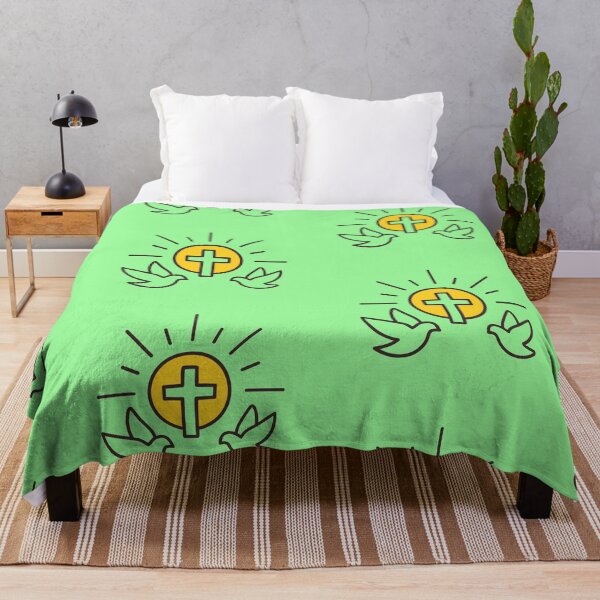 Item preview, Copy of Easter Aesthetic – Cute Bunny, Eggs, Christian Cross & Spring Designs designed and sold by CrossCrafted.