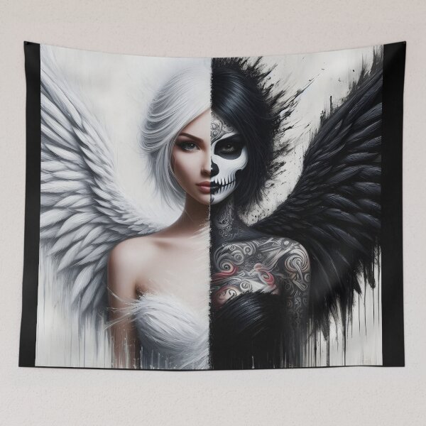 Item preview,  Duality-black and white designed and sold by GothicRubette.