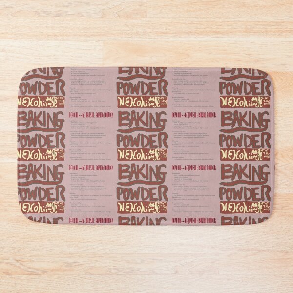 Item preview, Neko no Hige Collection: Baking Powder Label Style designed and sold by nanaronnicoron.