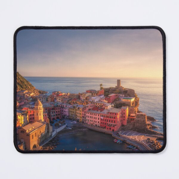Item preview, Vernazza village view at sunset, Cinque Terre designed and sold by Stefano Orazzini.