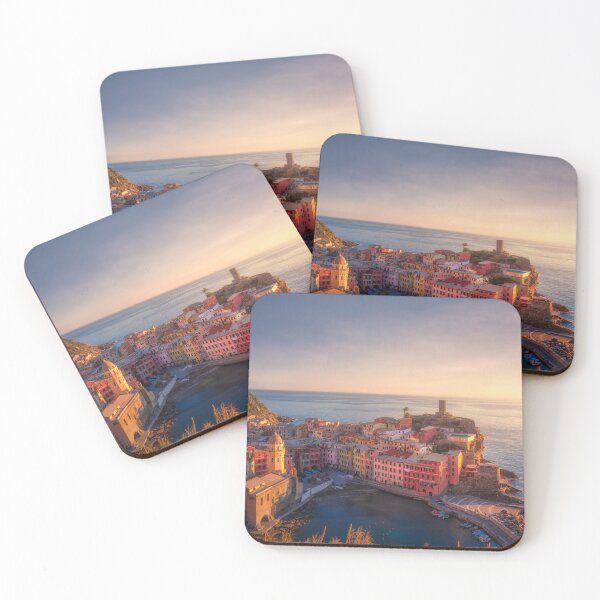 Item preview, Vernazza village view at sunset, Cinque Terre designed and sold by Stefano Orazzini.