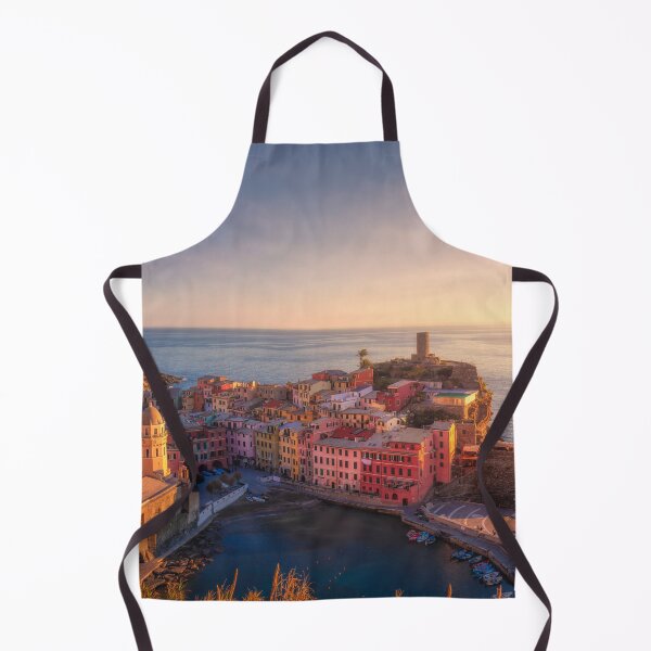 Item preview, Vista del pueblo de Vernazza al atardecer, Cinque Terre designed and sold by Stefano Orazzini.