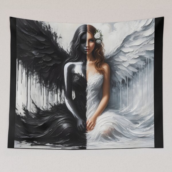 Item preview,   Duality-black and white designed and sold by GothicRubette.