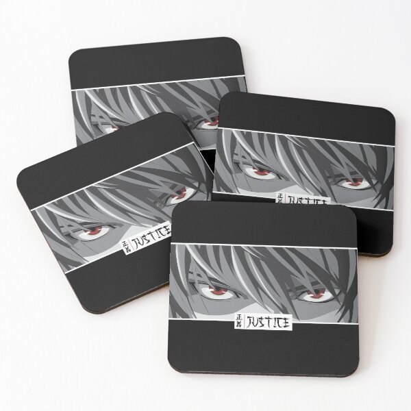 Item preview, Justice Anime Eyes Monochrome Japanese Cozy Manga designed and sold by Otakurypto.