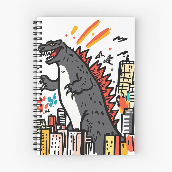 Item preview, Gigantic reptile rampages through skyscrapers designed and sold by Piotrek0001.