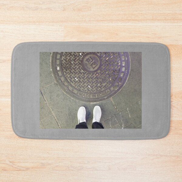 Item preview, Manhole cover on sidewalk street in Seoul, South Korea. designed and sold by Nalidsa Sukprasert.