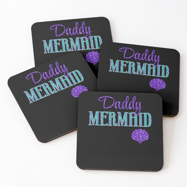 Item preview, Mermaid Family 2 Daddy designed and sold by Kimberley King Art  King Art.