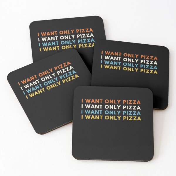 Item preview, I WANT ONLY PIZZA T-Shirt designed and sold by THRIVIA.