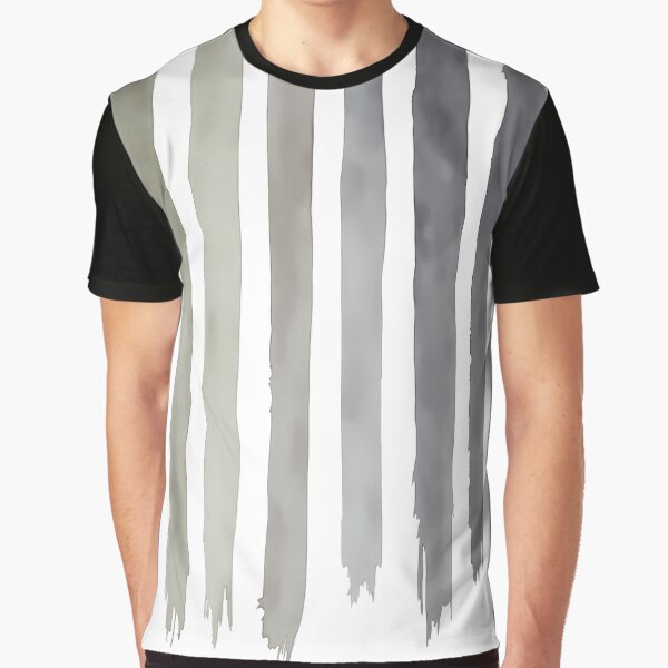 Item preview, Blue gray watercolor stripes designed and sold by Ikonolexiart.