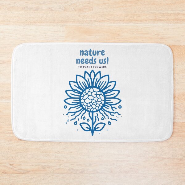 Item preview, Nature Needs Us To Plant Flowers Blue Sunflower Crying designed and sold by SplashTastic.