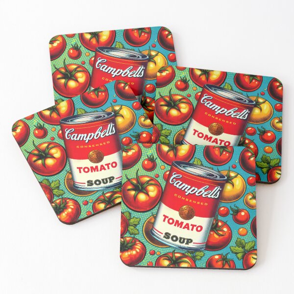Item preview, Campbell's Tomato Soup Pop Art designed and sold by ArtFactoryAI.