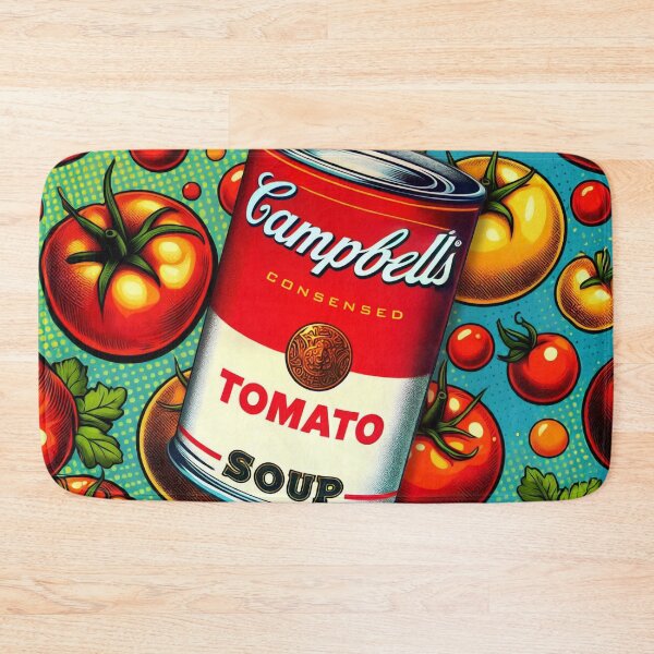 Item preview, Campbell's Tomato Soup Pop Art designed and sold by ArtFactoryAI.