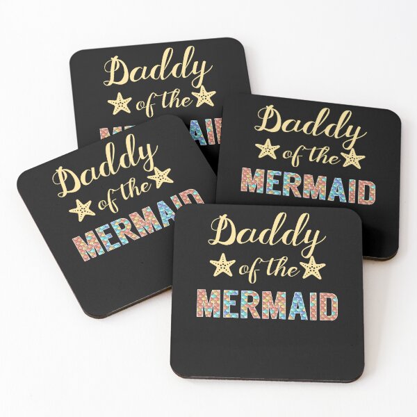 Item preview, Family Of Mermaid Daddy designed and sold by Kimberley King Art  King Art.