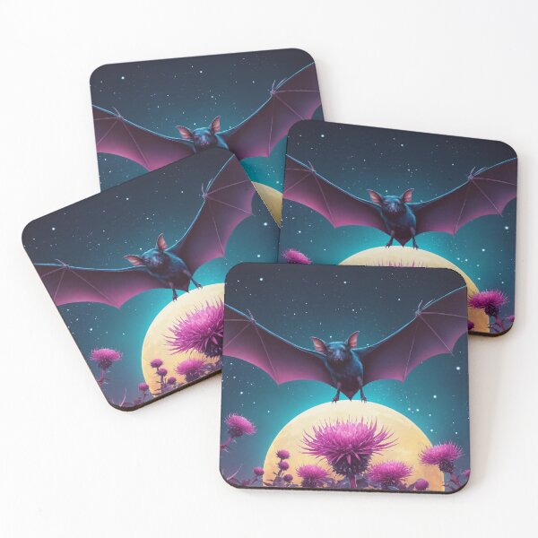 Item preview, Moonlit Thistle: A Bat's Night Flight Fantasy designed and sold by REPTISLAV.