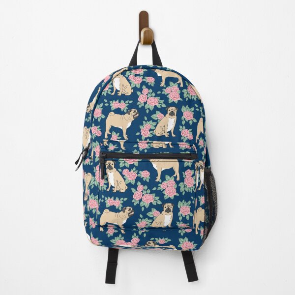 Item preview, Pug Florals Rose Pattern Minimal Modern Pet Friendly designed and sold by allistermariam.