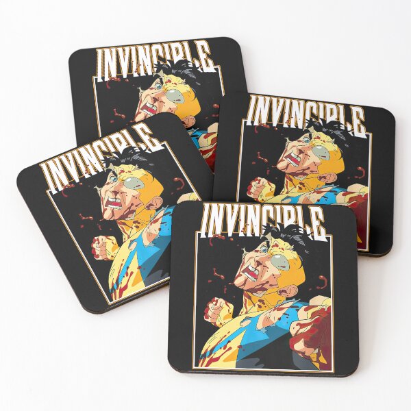 Item preview, Invincible Battle Damaged Mark designed and sold by kareydiwanpro.