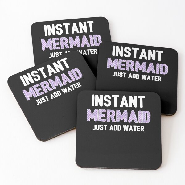 Item preview, Instant Mermaid Just Add Water designed and sold by Kimberley King Art  King Art.