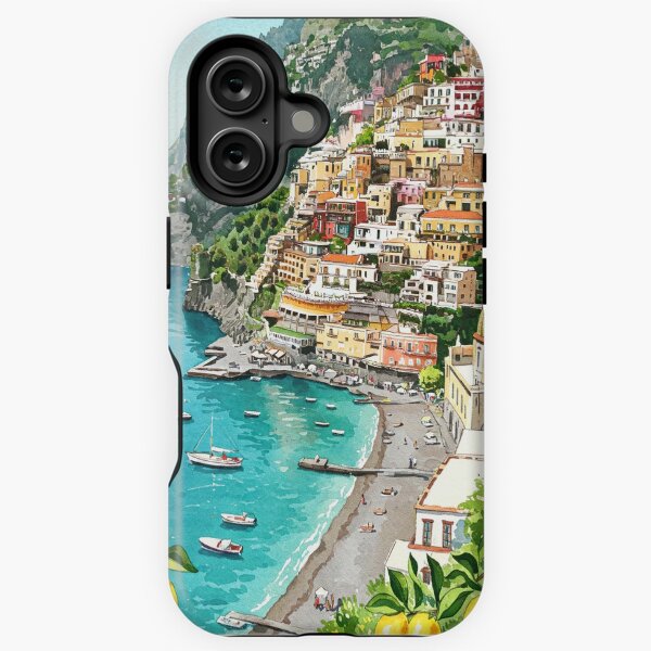 Item preview, Italy Lemon Amalfi Coast Painting designed and sold by Tamas Das.