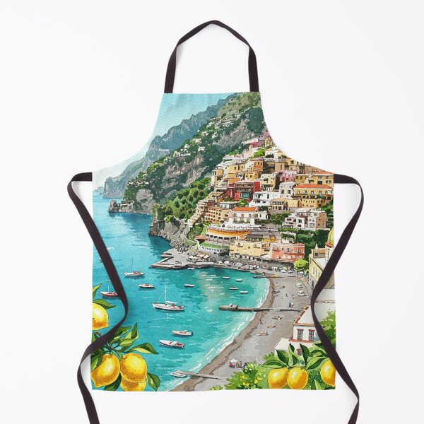 Item preview, Italy Lemon Amalfi Coast Painting designed and sold by Tamas Das.