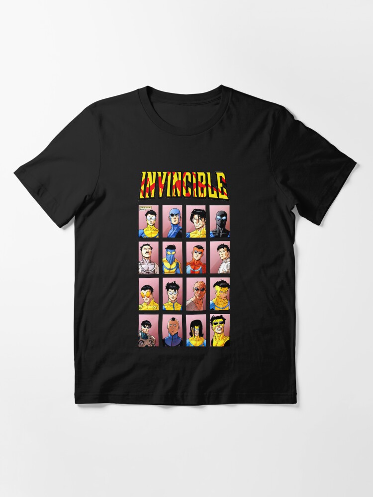 Thumbnail 3 of 7, Essential T-Shirt, Invincible Superhero Characters designed and sold by kareydiwanpro.