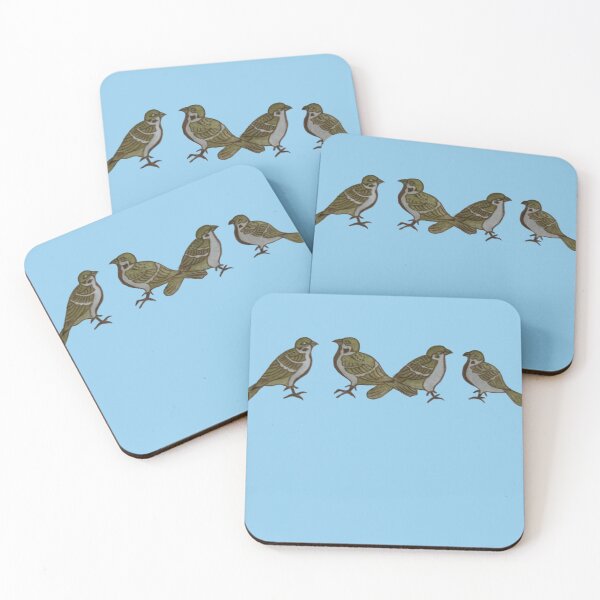 Item preview, The birds came to peck the grains designed and sold by sdclifestyle.