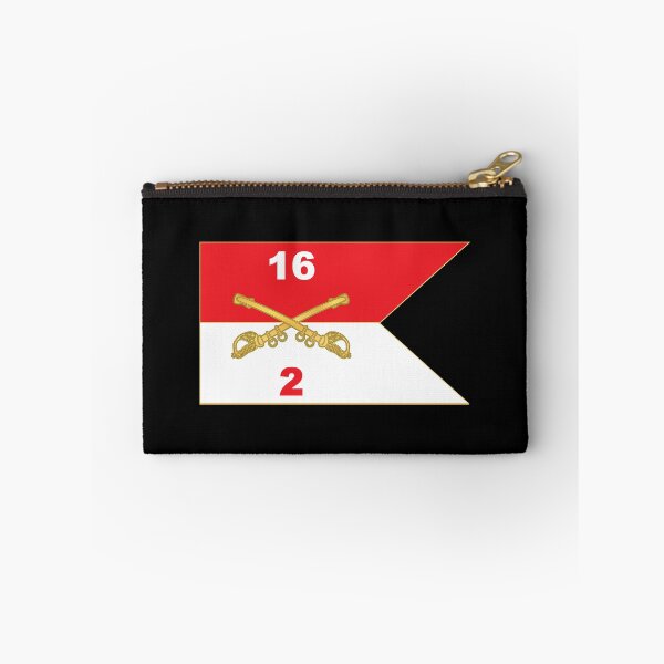 Artikelvorschau, 2. Schwadron, 16. Kavallerieregiment - Guidon X 300 entworfen und verkauft von Military Insignia Products.