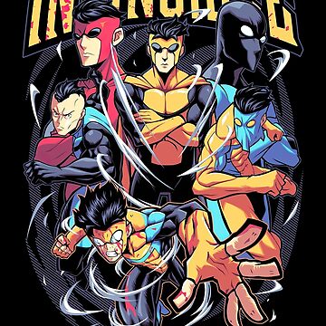 Artwork thumbnail, Invincible Mark Superhero Comic Book by kareydiwanpro