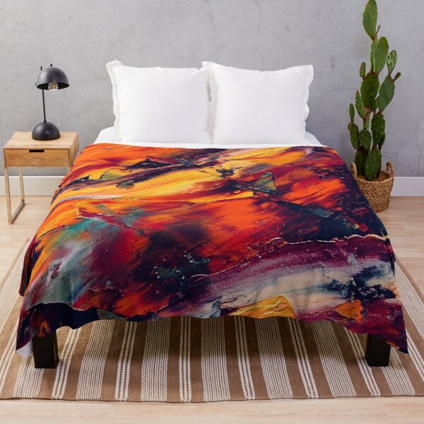 Item preview, Fiery Abstract Art designed and sold by Bowbubble.